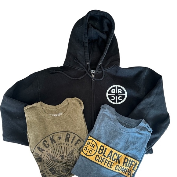 Black Rifle Coffee Company Men's Hoodie & Tshirt Bundle - Medium - Picture 1 of 4